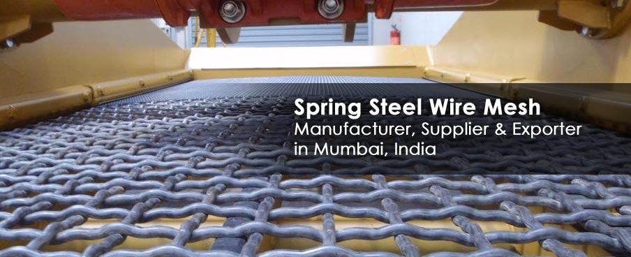 Spring Steel Wire Mesh Manufacturer
