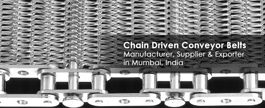 Chain Driven Conveyor Belts Manufacturer