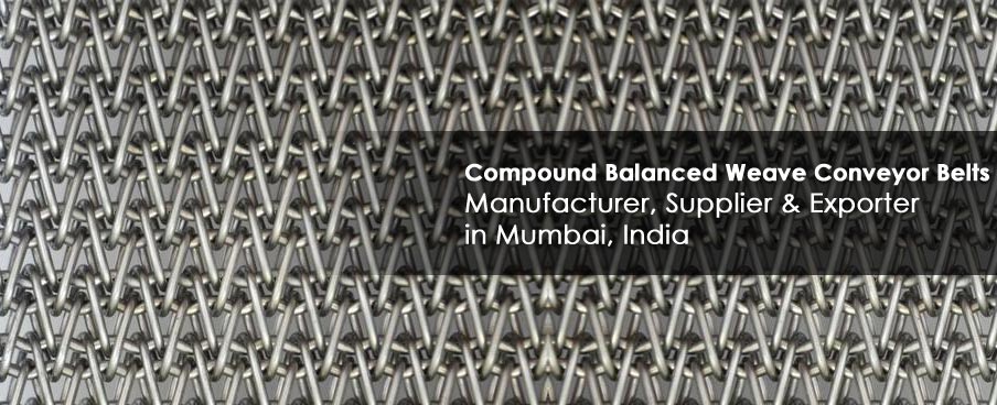 Compound Balanced Weave Conveyor Belts Manufacturer